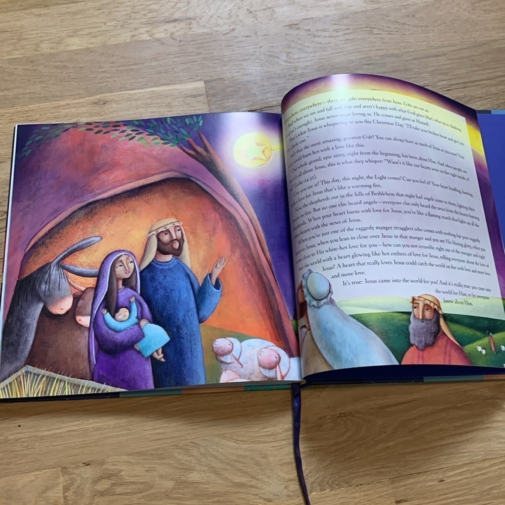Unwrapping the Greatest Gift by Ann Voskamp A Family Celebration Christmas Book - Picture 10 of 12